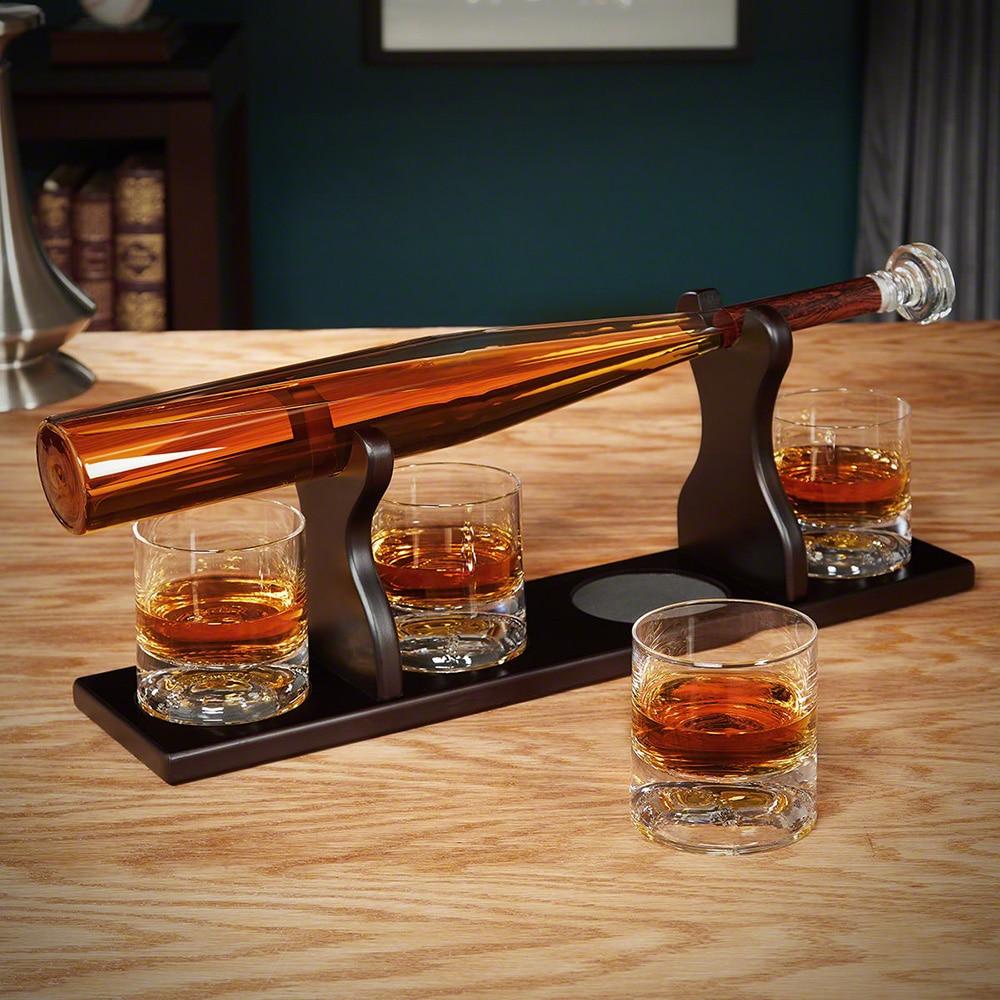 Carafe à whisky vintage en verre H:22cm – OfficeObjets