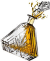 CARAFE WHISKY VINTAGE MOTIF FLEUR - Carafe Whisky
